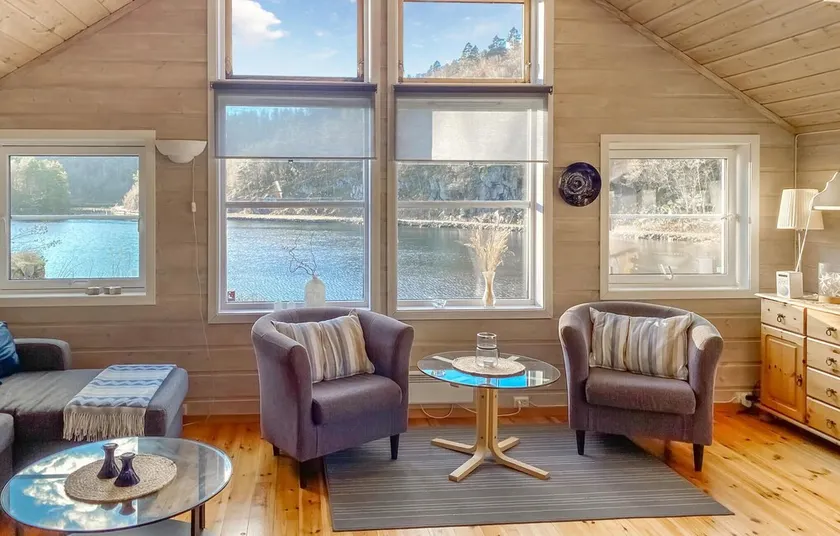 Stunning Home In Lyngdal With House Sea View - Image 1
