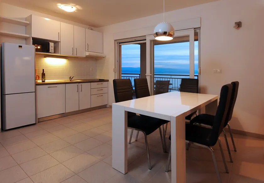 Stunning Beachfront Apartment in Marušići - Image 1