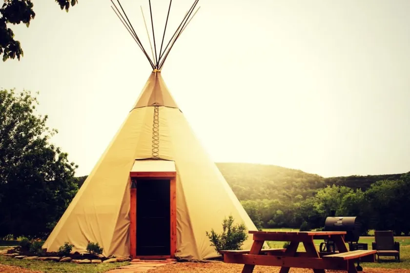 Tipis on the Guadalupe - Image 1
