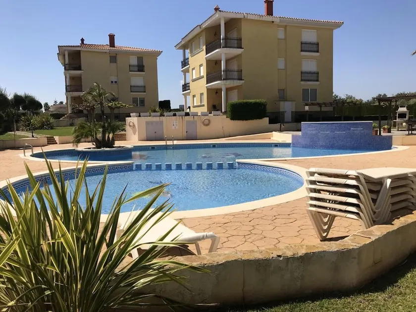 2 bedrooms appartement with lake view shared pool and enclosed garden at San Jorge - Image 1