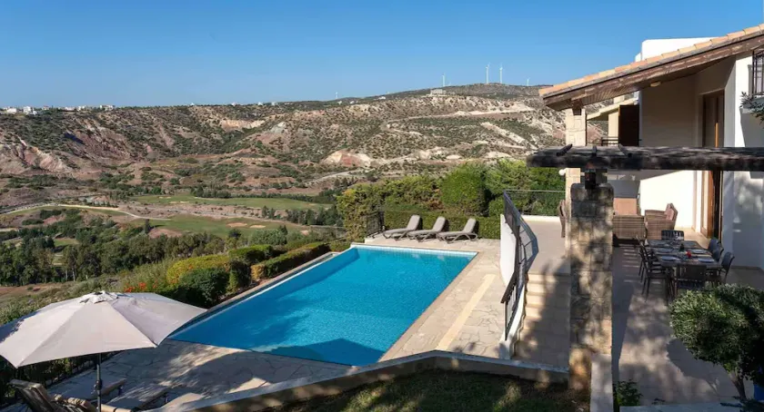 4 bedroom Villa Kourion with private pool, Aphrodite Hills Resort - Image 1