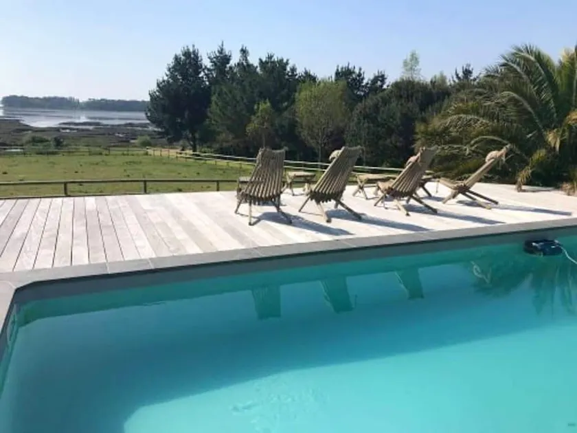 Villa de 4 chambres a Pont l'Abbe avec magnifique vue sur la mer piscine privee jardin clos a 3 km d - Image 1
