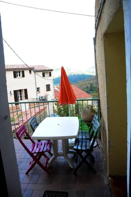 Appartement de 2 chambres avec vue sur la mer et terrasse amenagee a Muro a 1 km des pistes - Image 1