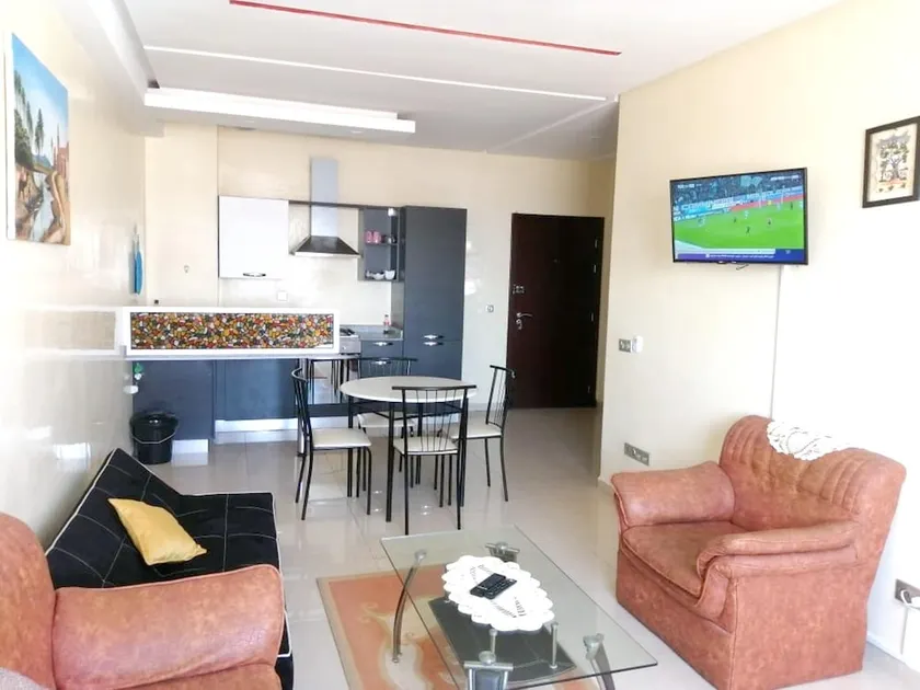 One bedroom appartement with shared pool furnished garden and wifi at Agadir 5 km away from the beac - Image 1