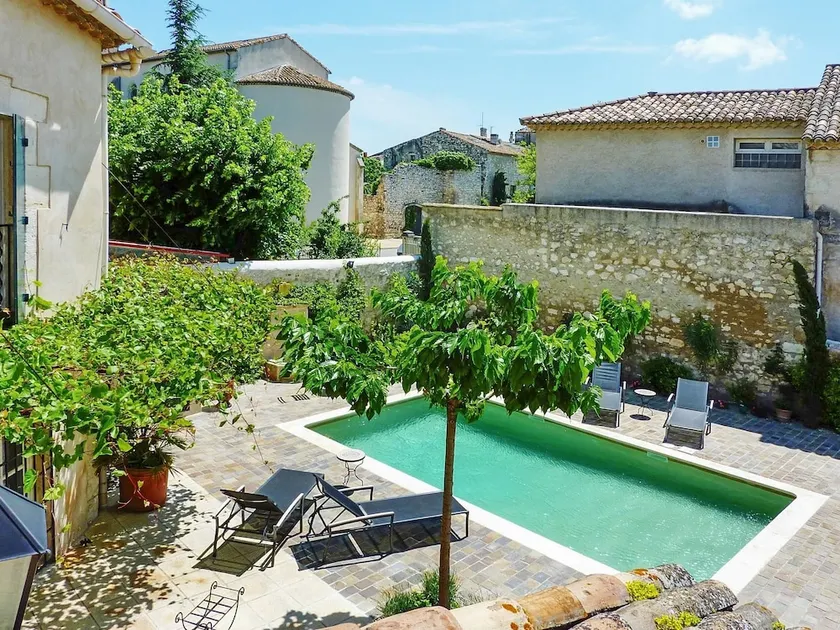 Maison de 4 chambres avec piscine privee jardin amenage et wifi a Molleges - Image 1