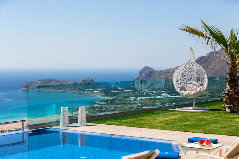 Amazing Ocean Views With Private Pool and Terrace Close to Balos Beach - Image 1
