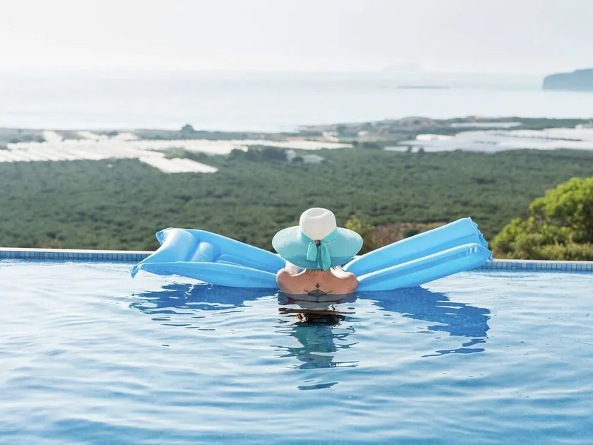 Lux Villa Near Falasarna Beach & a Restaurant, Private Pool & Sea View - Image 1
