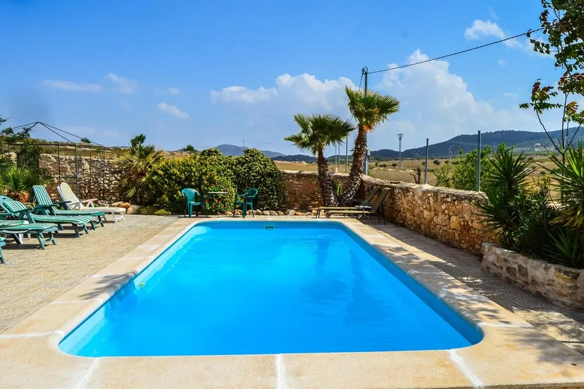 Chalet With 8 Bedrooms in Abanilla, With Wonderful Mountain View, Private Pool, Furnished Terrace - Image 1
