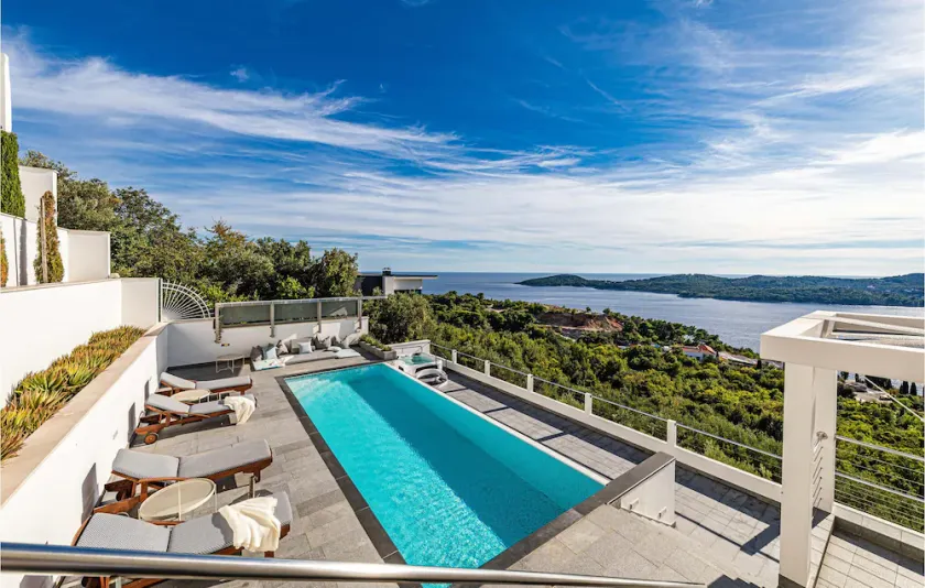 Beautiful Home in Orasac With Jacuzzi, Wifi and Outdoor Swimming Pool - Image 1