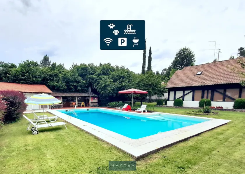 Piscina Priv. BBQ Jardim Mystay - Image 1