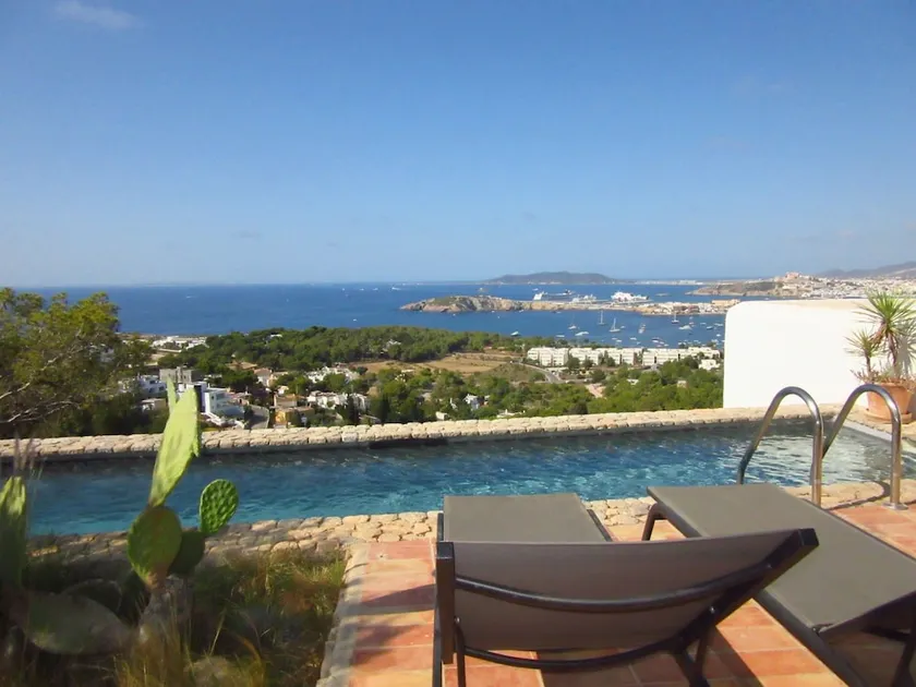 Stunning View Over the bay of Talamanca and Ibiza City - Image 1