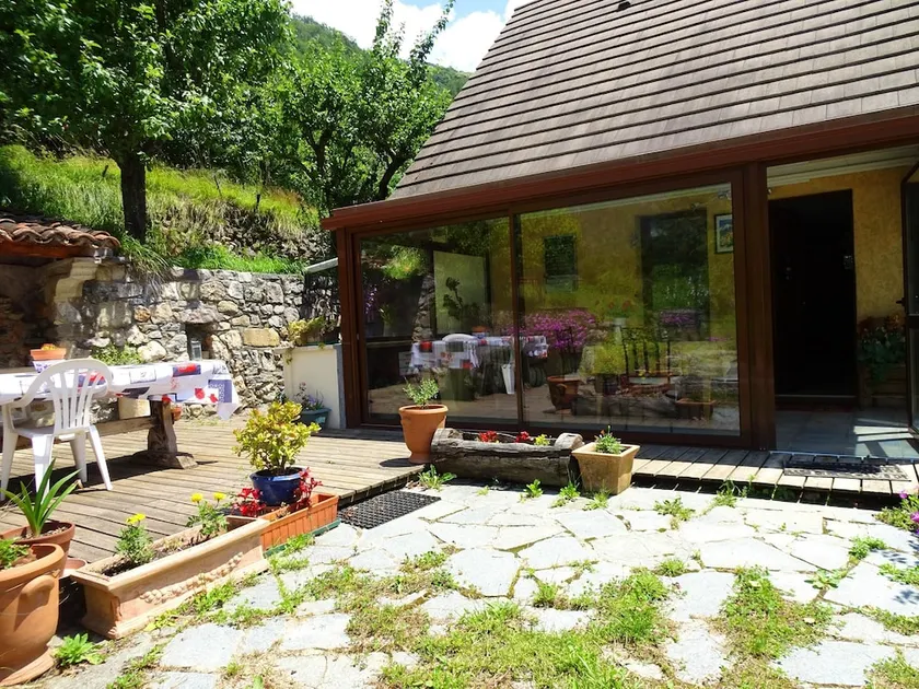 Chalet With 2 Bedrooms in Saint-martin-vésubie, With Wonderful Mountain View, Furnished Garden and Wifi - Image 1
