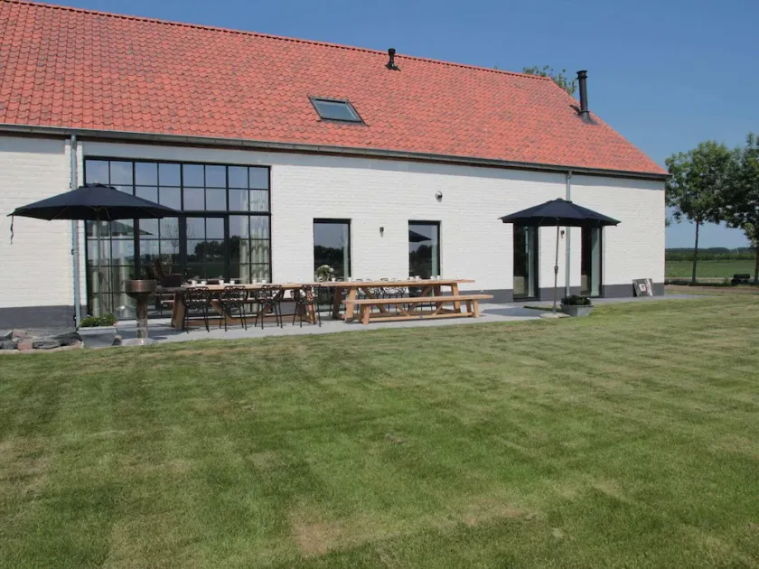 Elegant Farmhouse in Zuidzande With Private Garden - Image 1