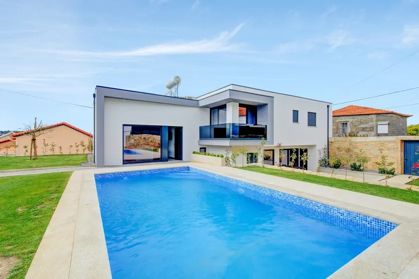 3 bedrooms villa with private pool enclosed garden and wifi at Esposende - Image 1
