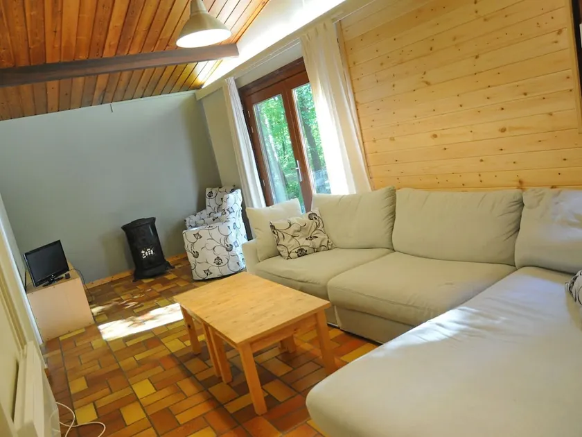 Wooden Chalet With Stove and Microwave Located in the Forest - Image 1