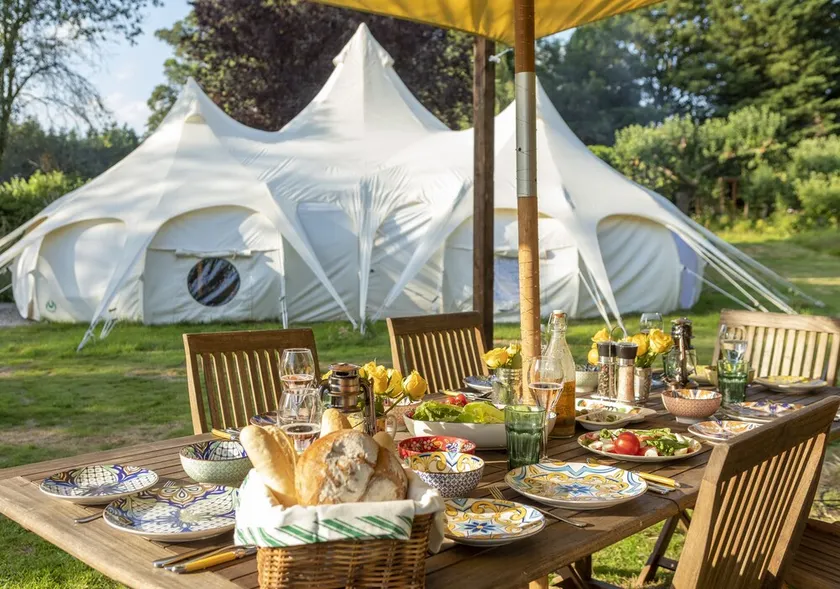 8-bed Lotus Belle Mahal Tent in The Wye Valley - Image 1