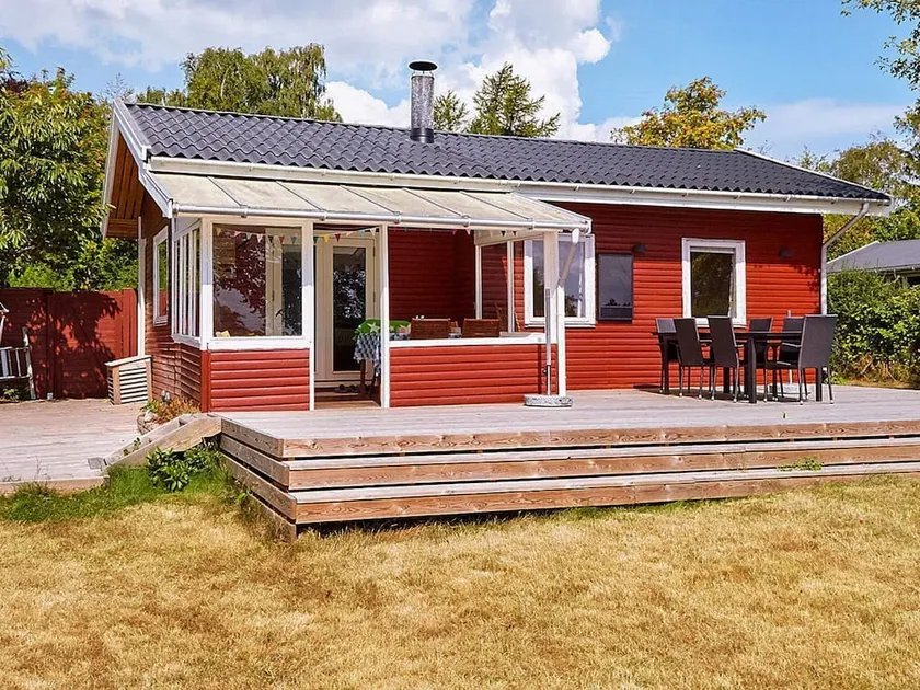 Garden-view Holiday Home in Zealand With Terrace - Image 1