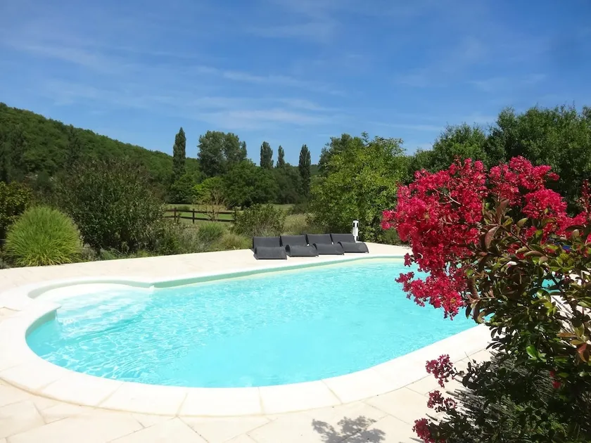 Villa With 4 Bedrooms in Léobard, With Private Pool and Furnished Garden - Image 1