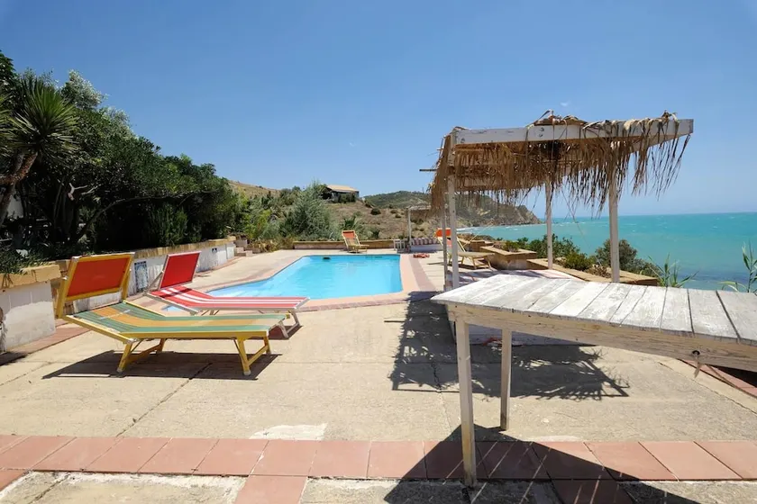 2 bedrooms appartement at Realmonte 200 m away from the beach with sea view shared pool and furnishe - Image 1