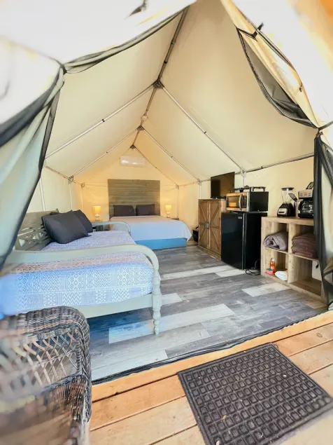 9 Blue River Camp - Glamping Cabin - Image 1