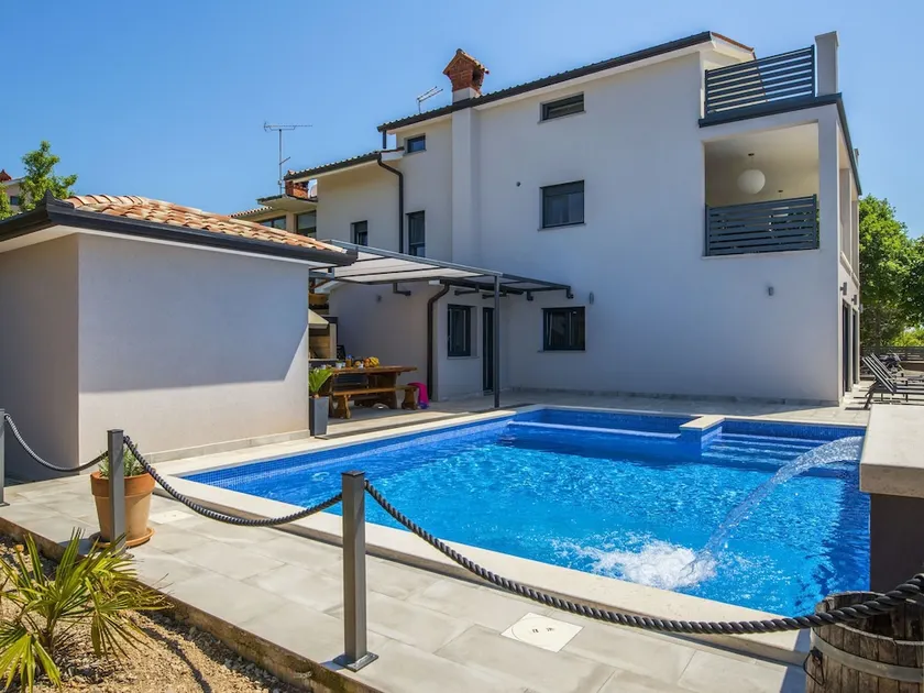 Villa with Swimming Pool, Outdoor Kitchen, Sauna, Hot Tub, Play Area, Sea View - Image 1