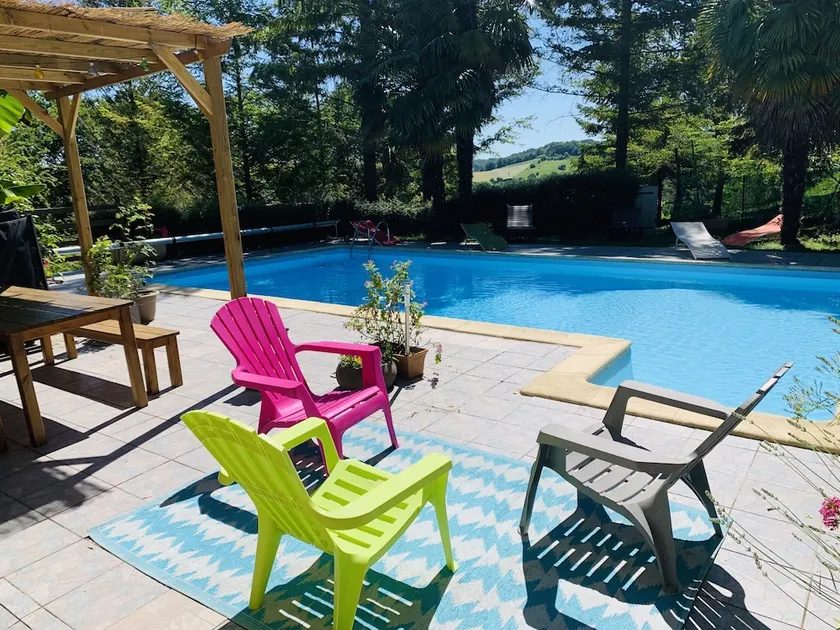 Gîte Le Bellevue avec piscine privative - climatisation - Image 1
