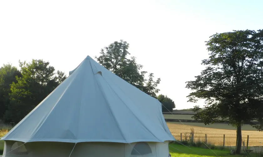 Cosy 5m Bell Tent Glamping in Rural Herefordshire - Image 1