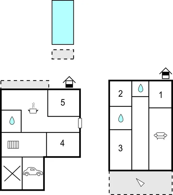 Amazing Home in Icici With Wifi and 5 Bedrooms - Image 1