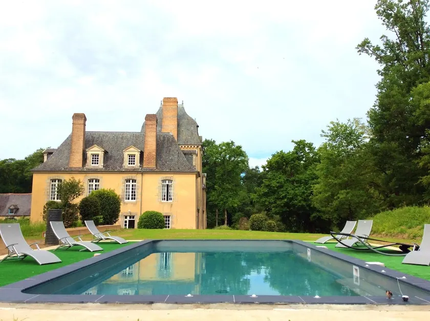 Mansion With in Poligné With Private Pool Furnished Garde - Image 1