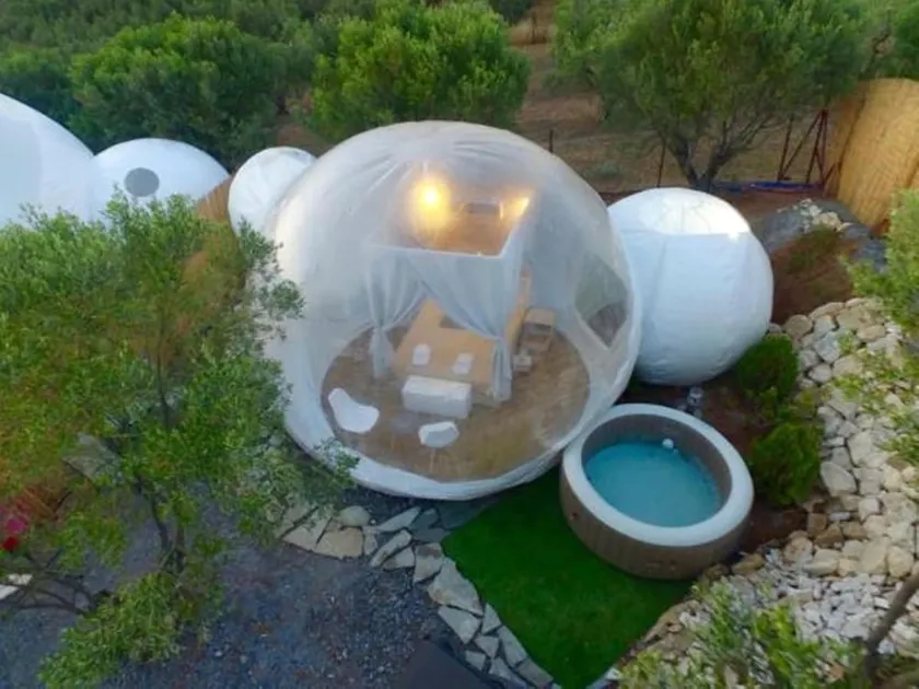 bubble tents Halkidiki - Image 1