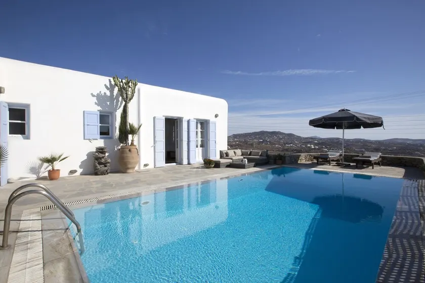 Psarrou villa for 10 guests, stunning sea views - Image 1