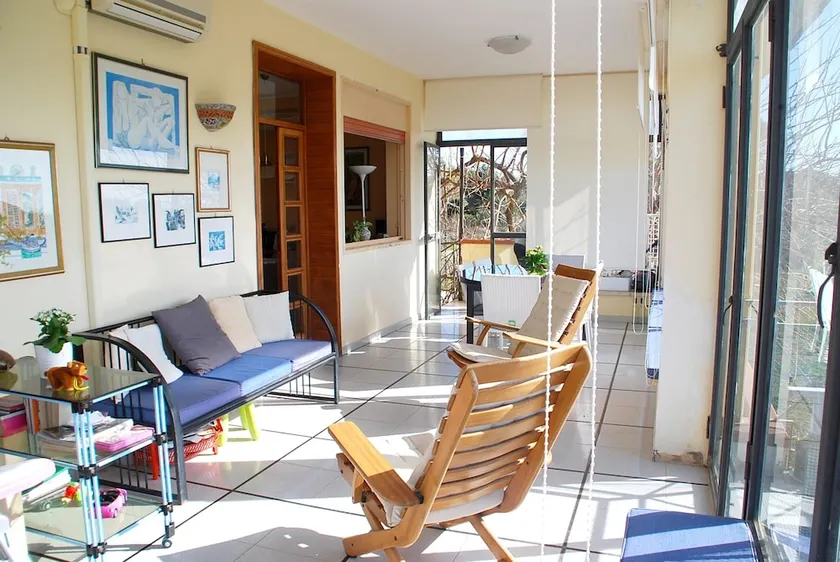 2 bedrooms appartement with sea view furnished terrace and wifi at Porto Palo 1 km away from the bea - Image 1