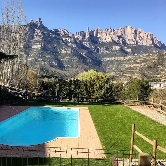 Villa With 8 Bedrooms in Monistrol de Montserrat, With Wonderful Mountain View, Private Pool, Furnis - Image 1