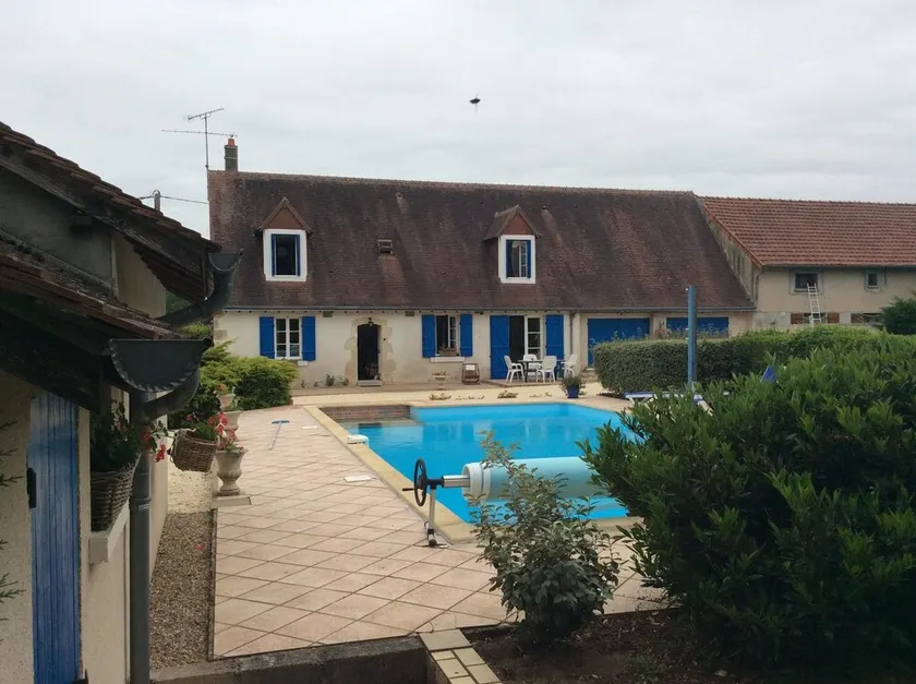 House With 3 Bedrooms in Thevet-saint-julien, With Private Pool, Enclo - Image 1
