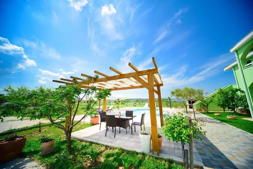 Apartment With In Ljubac With Wonderful Sea View Pool Access Fu... - Image 1