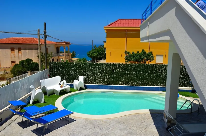 House With one Bedroom in Alcamo, With Wonderful sea View, Private Poo - Image 1