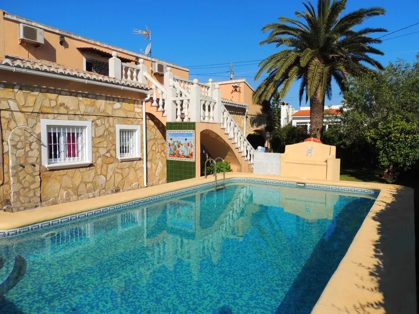 Villa With 4 Bedrooms in Oliva, With Private Pool, Furnished Terrace a - Image 1
