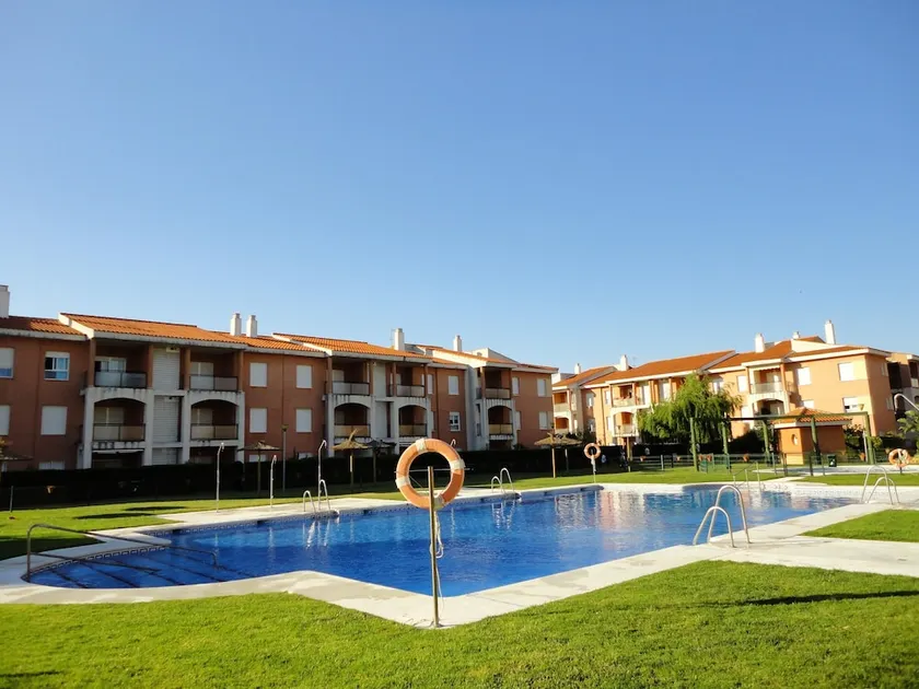 2 bedrooms appartement at Rota 300 m away from the beach with sea view shared pool and enclosed gard - Image 1
