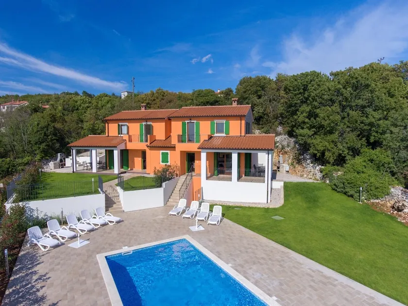 2 bedrooms house with city view shared pool and enclosed garden at Ripenda Kras 4 km away from the b - Image 1