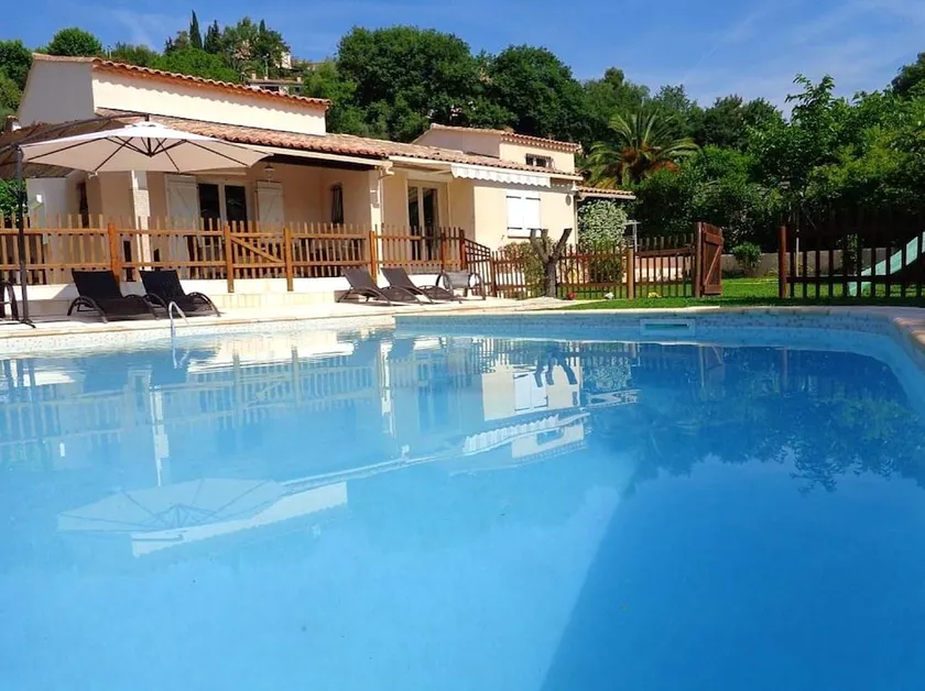 Villa With 4 Bedrooms in La Gaude, With Private Pool, Furnished Terrace and Wifi - 8 km From the Beach - Image 1