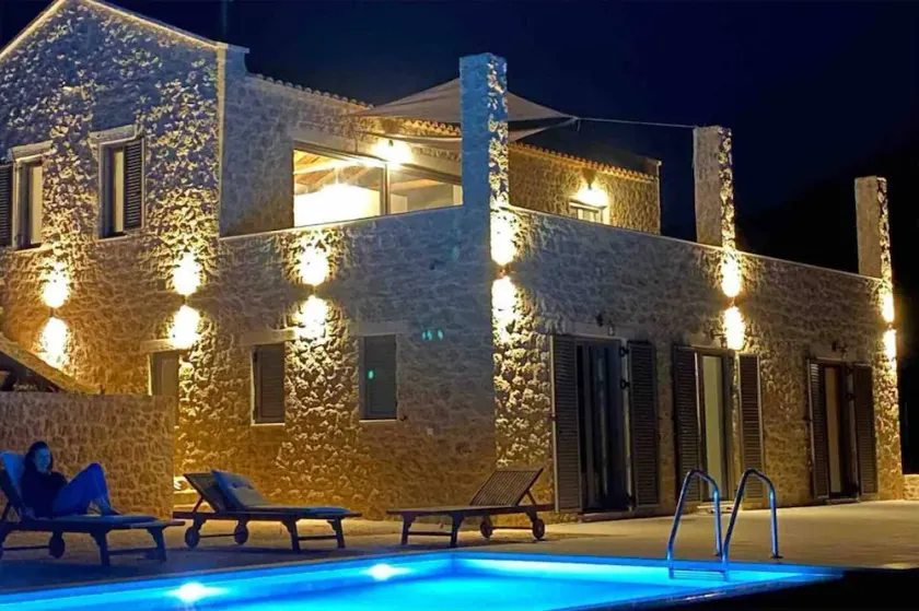 Lovely 3-bed Villa. Private Pool in Agios Nikolaos - Image 1