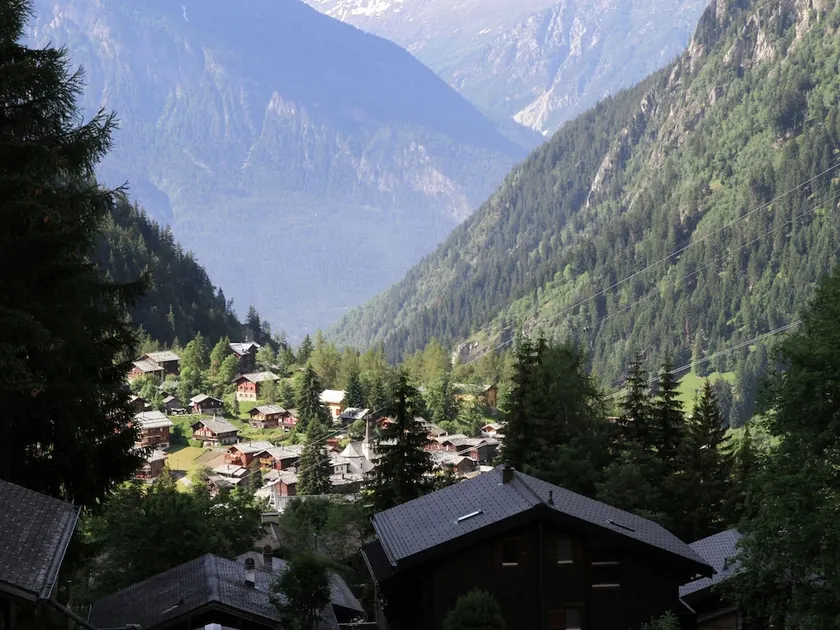 Valley-view Apartment in Blatten bei Naters With Open Kitchen - Image 1
