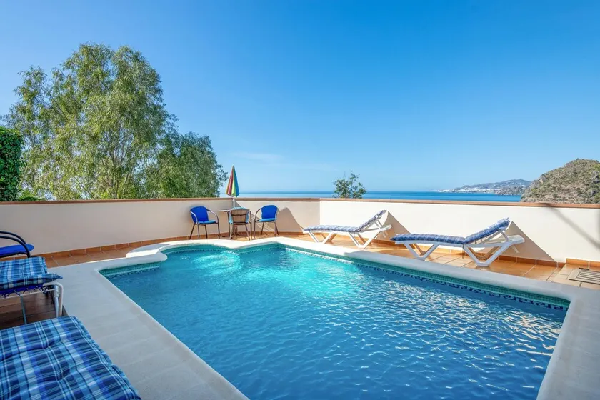 House With 2 Bedrooms in Nerja, With Wonderful sea View, Private Pool, Furnished Terrace - 300 m From the Beach - Image 1