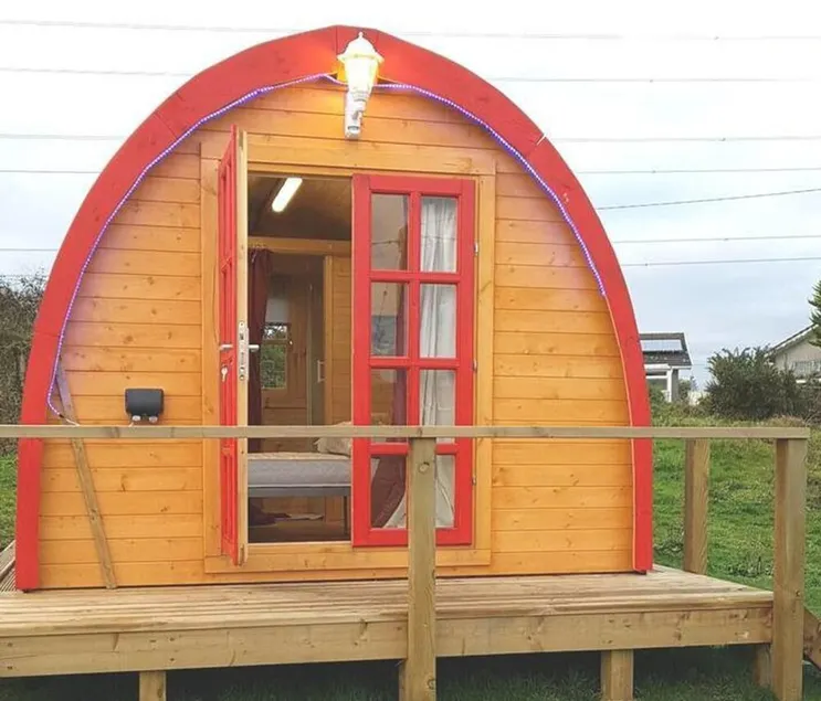 Cosy Glamping Pod Glamping in St Austell Cornwall - Image 1