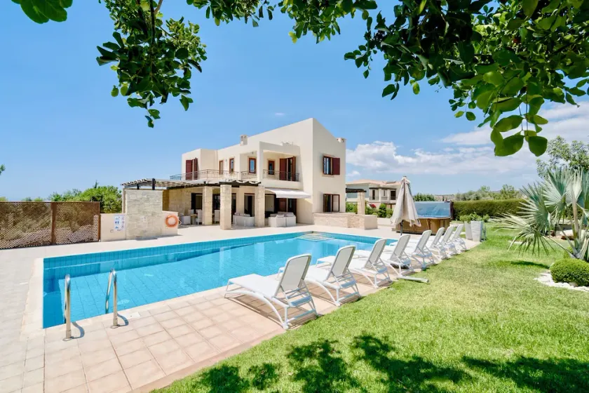 Luxury Modern Villa Poseidon - private pool, golf course views, roof terrace. Aphrodite Hills Resort - Image 1