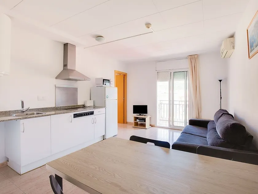 Neat Apartment With Balcony in the Center of Malgrat, 100m From the Beach, 4 pax - Image 1