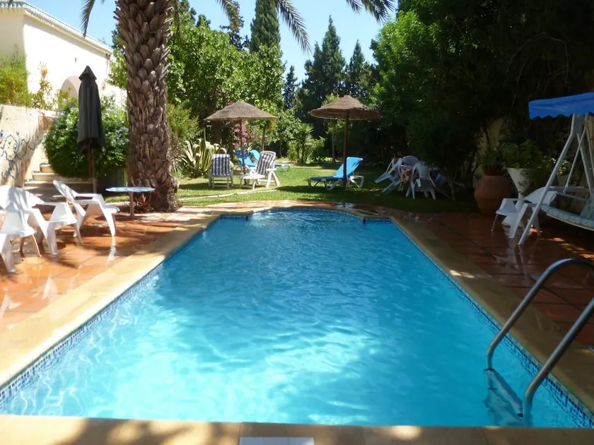 4 bedrooms villa with sea view private pool and enclosed garden at Hammamet 1 km away from the beach - Image 1