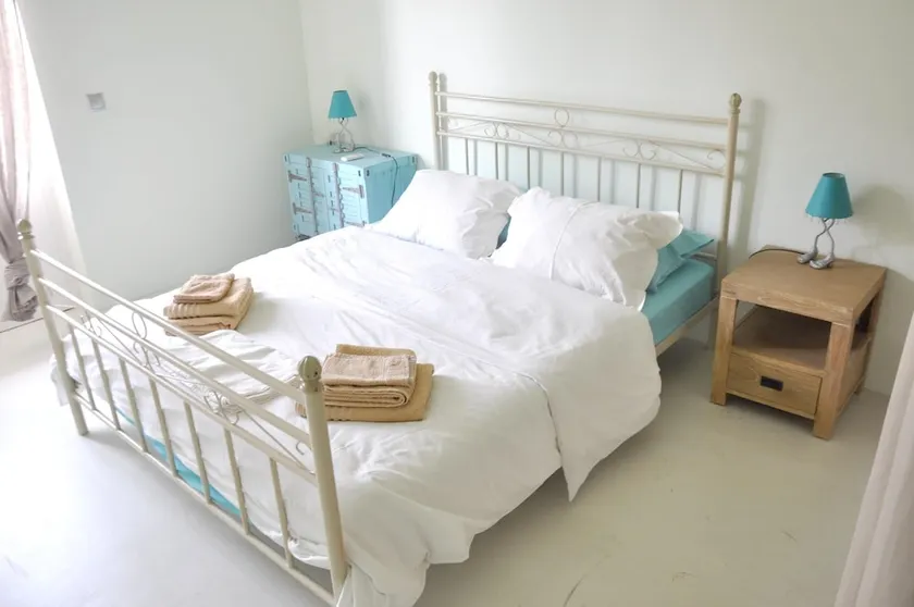 2 bedrooms appartement at Psathi 700 m away from the beach with sea view and furnished terrace - Image 1