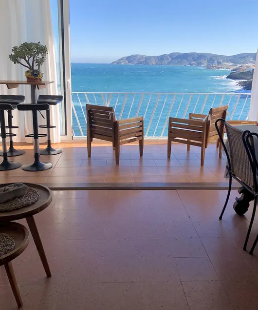 2 bedrooms appartement with sea view and furnished terrace at Llanca - Image 1