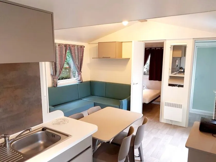 Kinderfreundliches wunderschönes Mobilheim mit Terrasse, beheiztem Pool und Grill - Image 1